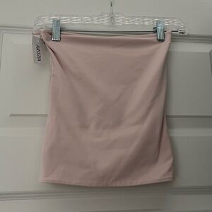 Aritzia Contour Tube Top in Shy Pink NWT